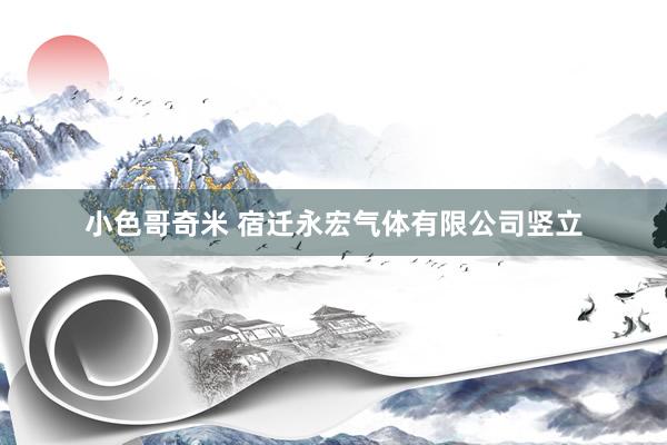 小色哥奇米 宿迁永宏气体有限公司竖立