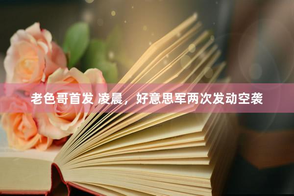 老色哥首发 凌晨，好意思军两次发动空袭